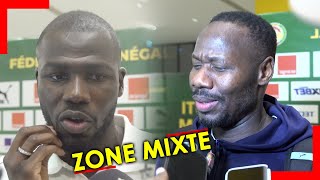 Koulibaly tape sur la table après la victoire du Sénégal quotJe veux pas quon me parle de coachquot [upl. by Rehpotsrihc]