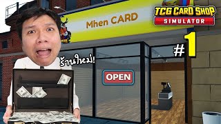 ลุงเหม็นกลับมา เปิดร้านขายการ์ด 1  TCG Card Shop Simulator [upl. by Noyes]