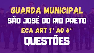 ECA Questões Aula 01  Guarda Municipal de São José do Rio Preto SP 2024 [upl. by Barby336]