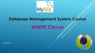 MySQL  05 Filter records using WHERE clause [upl. by Grew613]