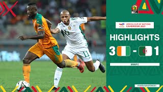 Côte dIvoire 🆚 Algeria Highlights  TotalEnergiesAFCON2021  Group E [upl. by Alessig52]