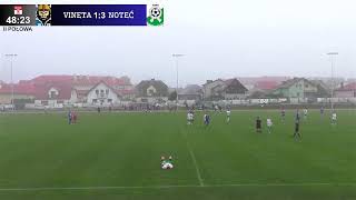 BETCLIC 3 LIGA  Vineta Wolin  Noteć Czarnków  NA ŻYWO [upl. by Nona]