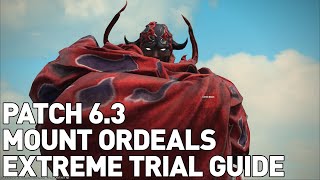 FFXIV  Rubicante EXTREME Trial Guide Mount Ordeals ExtremeEX [upl. by Arabelle839]