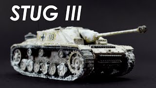 Building Airfix StuG III  Model Tank [upl. by Nitsed]