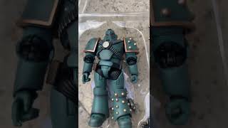 Sons of Horus MKIV Legionary with Legion Vexilla lyrics music warhammer [upl. by Gnus60]