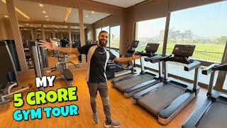 My 5 crore gym tour 😍 Ab hum body banaengy 💪 [upl. by Rasec]