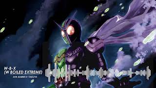 Kamen Rider W  Opening FULL WBX W Boiled Extreme By Aya Kamiki X Takuya [upl. by Ainehs824]