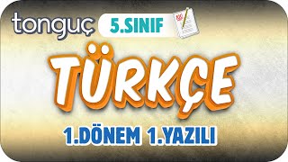 5Sınıf Türkçe 1Dönem 1Yazılıya Hazırlık 📝 2024 [upl. by Tallbot]