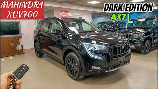 Mahindra XUV700  2024  AX7 Luxury  Napoli black  ADAS  Top Model  Walkaround review in Hindi [upl. by Iht]