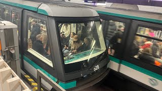 Timelapse ligne 1 du métro de Paris [upl. by Merril]