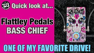 Unique beautiful and with buckets of character the Flattley Pedals BASS CHIEF [upl. by Aloysia694]