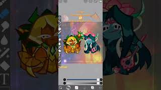 【 Swaps Lotus dragon cookie amp Ananas dragon cookie 🐉🍍🪷CROB cookierun cookierunovenbreak shorts [upl. by Agnizn711]