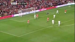 Paul Scholes Testimonial matchManchester United vs New York Cosmos 60 [upl. by Caresa]