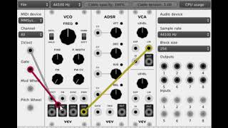 VCV Rack Tutorial  Making your first sounds [upl. by Pacifica]