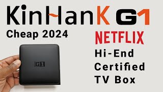 KinHank G1 Amlogic S905X4 J Google Certified Dolby Vision TV Box [upl. by Evalyn]