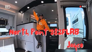 FEATURES GALORE 2025 Jayco Northpoint 382FLRB MY POV TOUR [upl. by Sudnac]