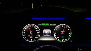 Mercedes E300de Hybrid Acceleration [upl. by Sucirdor684]