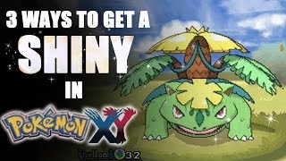 3 Ways to Get a Shiny Pokémon in X amp Y  Tamashii Hiroka [upl. by Artened]