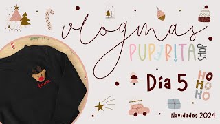 VLOGMAS DIA 5 · NUEVA SUDADERA CORTO PEDIDOS Y MI PELO  PUPERITA SHOP [upl. by Ileane]