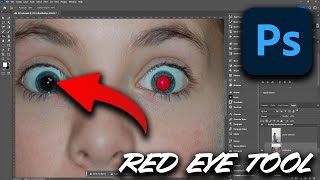 Photoshop Red Eye Tool Tutorial [upl. by Ym]