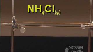 Diffusion of NH3 and HCl [upl. by Jo-Ann715]