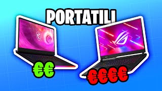 I MIGLIORI PC PORTATILI da GAMING di AMAZON  Notebook 2024 [upl. by Maurili272]