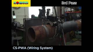 CSPWA Pipe Welder with Automatic Slide Railless type KOWELD [upl. by Ttekcirc]