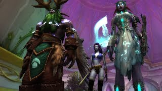 World Of Warcraft Info Leveling as Void Elf Frost Mage from 20 to 30 in Legion Patch 735 [upl. by Settle]