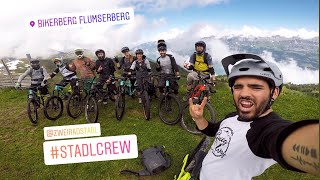 BikerBerg Flumserberg 🚲 StadlCrew  Family Bikepark [upl. by Aicele341]