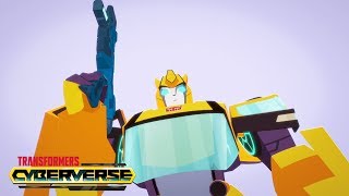 Shadowstriker 🤛 Episode 9  Transformers Cyberverse Season 1  Transformers Official [upl. by Jilly788]