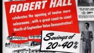 Robert Hall Commercials [upl. by Onaicnop]