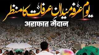 Beautifull View Of Maidan e Arafat  Day of Arafah  Hajj 2024  Eid ul Adha  Muslim Matters TV [upl. by Novart]