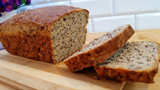 Ich kaufe kein Brot mehr Neues perfektes Rezept für schnelles Brot in 5 MinutenVollkornbrotbacken [upl. by Ettenhoj]