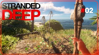 STRANDED DEEP  PARTE 02  Os recursos estão acabando [upl. by Lyndsay696]