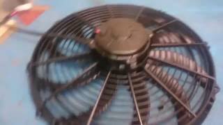 Spal Radiator Fan vs cheap ripoff Ebay fan [upl. by Ymmat]