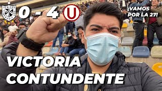 SAN MARTÍN 0  4 UNIVERSITARIO UN NUEVO COMIENZO  REACCIÓN DESDE EL ESTADIO [upl. by Koehler]