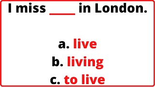 English Grammar Quiz Gerund vs Infinitive  Whats The Difference  English MasterClass [upl. by Maupin233]