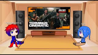 Omni amp Tari reacts to Call of Duty Black Ops 6 Zombies Terminus Cinematic Trailer [upl. by Solracnauj]