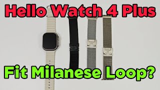 Hello Watch 4 Plus Fit Titianum Milanese Loop 49mm Watch Ultra Copy [upl. by Peder168]