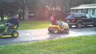 cub cadet vs john deer [upl. by Krock]