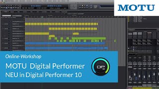 MOTU Digital Performer – Neu in Digital Performer 10 [upl. by Levon352]