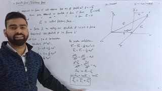 Fictitious or Pseudo Force  Noninertial Frame  Classical Mechanics Lectures [upl. by Casie472]