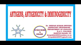 ANTIGENS ANTIGENICITY IMMUNOGENICITY [upl. by Ahtram312]