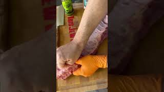 BBQ Tip Rib Membrane [upl. by Nirol]