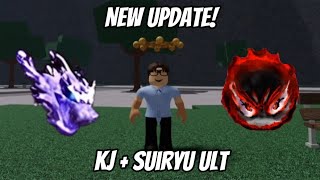 THE STRONGEST BATTLEGROUNDS UPDATE SUIRYU ULT  KJ [upl. by Aiduan]