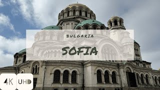 WalkIn SOFIA  BULGARIA  4K HDR Walking Tour [upl. by Zumstein357]