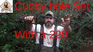 How To Set A Cubby Hole Using A 220 Body Gripping Trap [upl. by Telfer957]