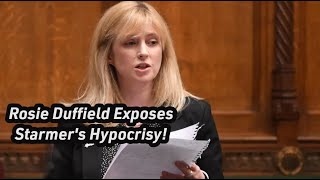 MP Rosie Duffield Resigns from Labour Calls Out Starmers Hypocrisy [upl. by Torres]