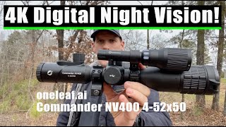 Feature Filled Night Vision Scope  Commander NV400 [upl. by Nyral]