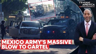 Mexico Army Carries out Operation on Sinaloa Cartel Kills 19 in Ambush  Firstpost America [upl. by Meesan]